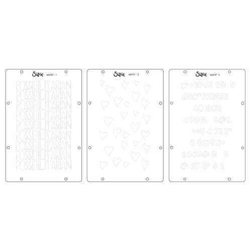 Studio Stamps & Stencil Sets - Ornate by Vic Hollins - Art Department LLC