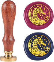 Wax Seal Stamps with Handle - Art Department LLC