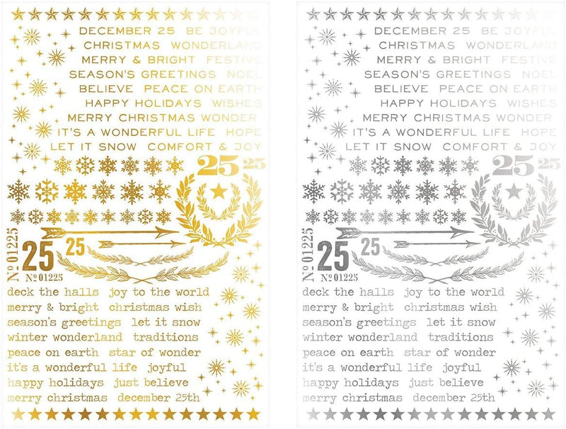 Idea - ology Remnant Rubs, Rub On Letters and Designs - Art Department LLC