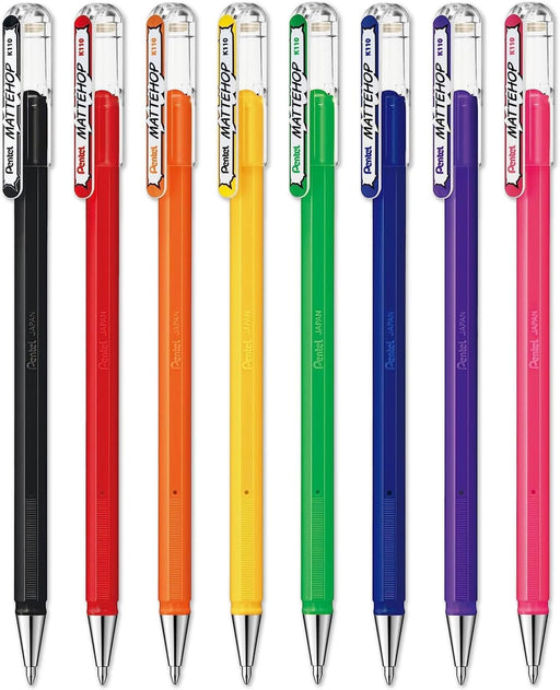 MATTEHOP Gel Roller 8 Pen Set