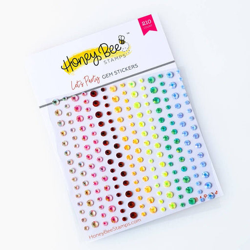 Let's Party Gem Stickers - 210 Count - Art Department LLC