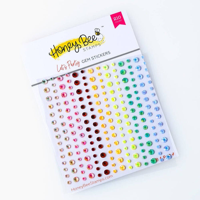 Let's Party Gem Stickers - 210 Count