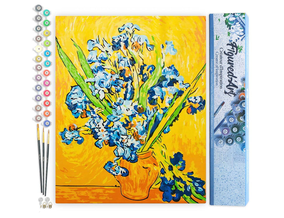 Paint by numbers - Van Gogh Irises - Art Department LLC