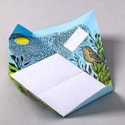 Wonderfully Wild Pigeon, Nature-inspired Folding Letters, Set of 6 - Art Department LLC