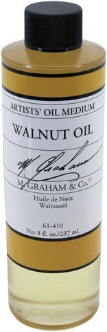M Graham Walnut Oil and Walnut Alkyd Mediums - Art Department LLC