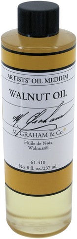 M Graham Walnut Oil and Walnut Alkyd Mediums