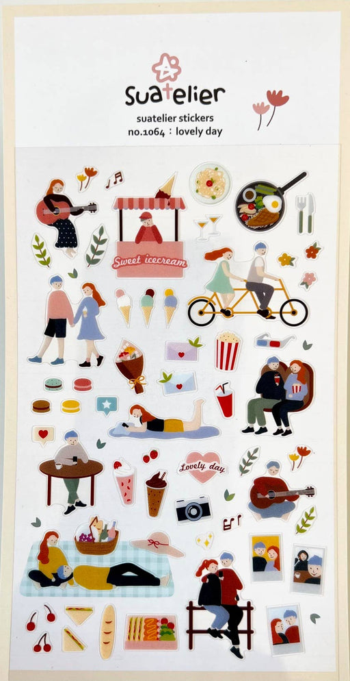 Lovely Day Stickers - Art Department LLC