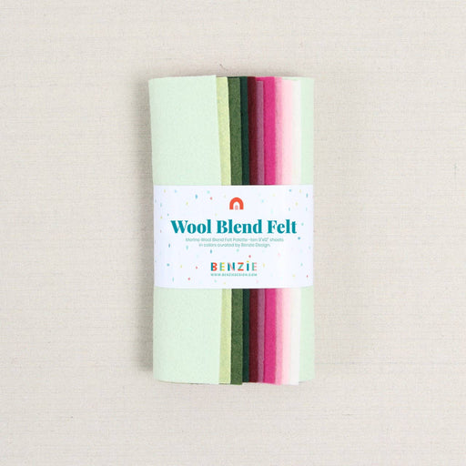 Wool Blend Felt Sheets, Cranberry Christmas - Art Department LLC