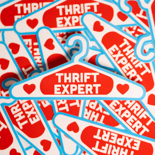 Thrift Expert Sticker - Art Department LLC