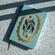 Daisy Frame Hardbound Embroidered Notebook - Art Department LLC