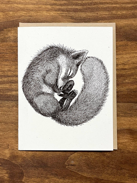 Animal Note Card - Fox