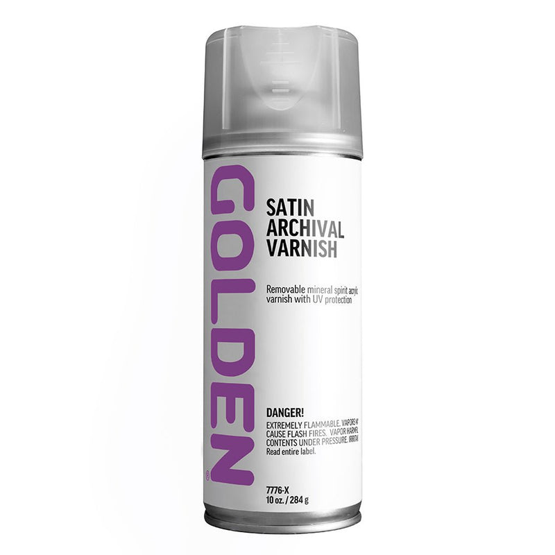 Golden Spray Varnish - Art Department LLC