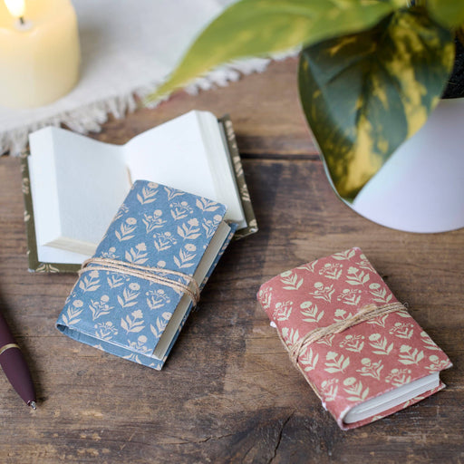 Fall Folk Floral Mini Notebook Set - Art Department LLC