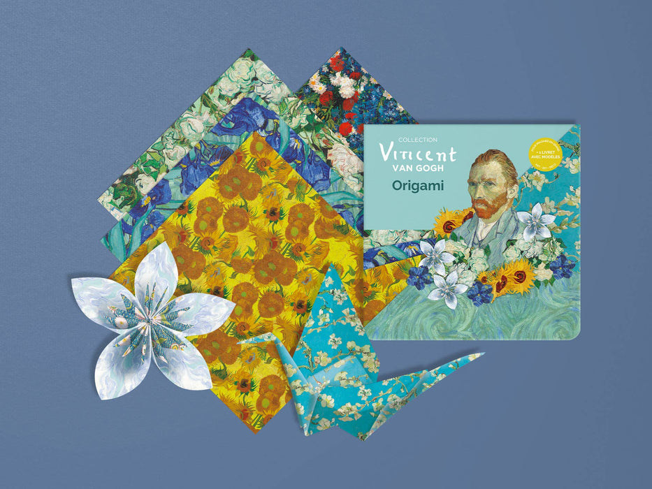 Van Gogh Patterned Origami Paper