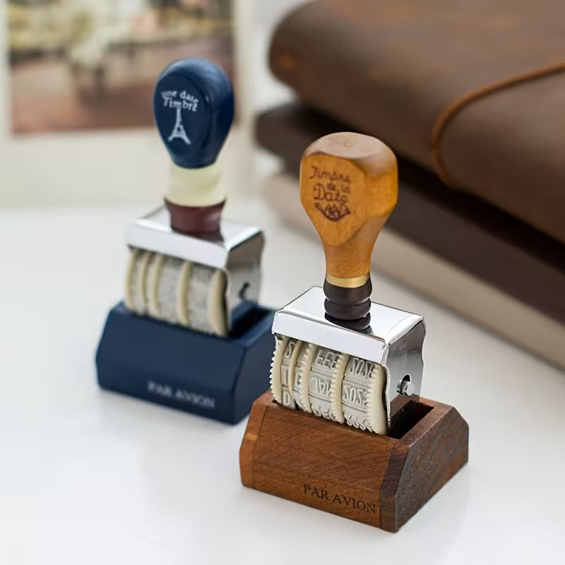 Vintage Perpetual Date Stamp