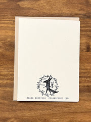 Animal Note Card - Fox - Art Department LLC