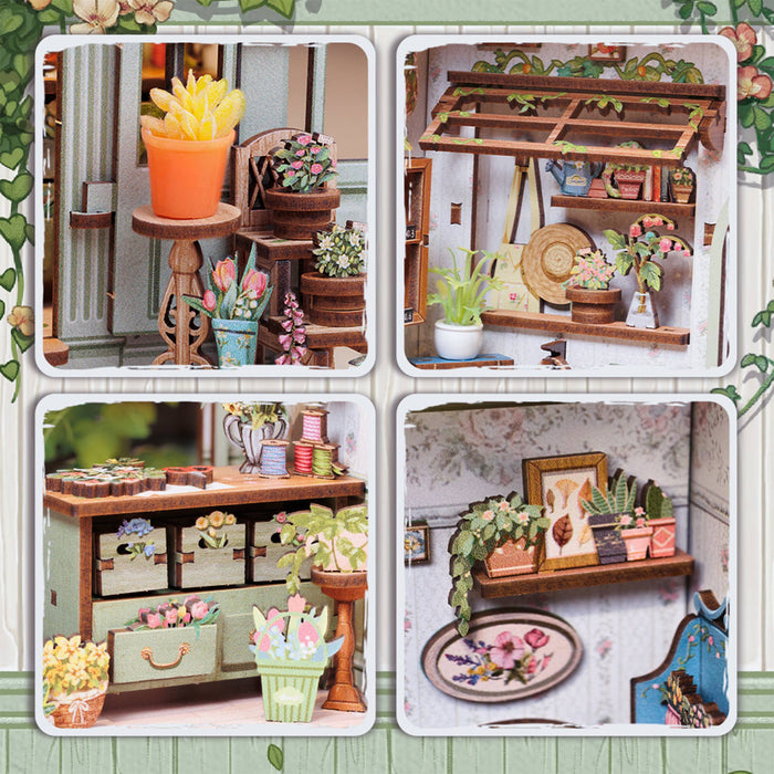 DIY Book Nook Kit: Champs - Élysées Florist - Art Department LLC