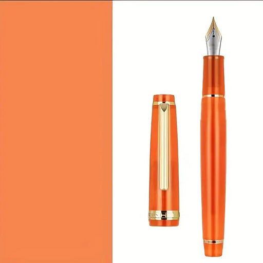 Jewel Fountain Pen, Orange
