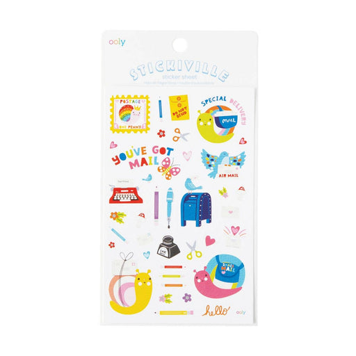 Stickiville Stickers: Snail Mail - Standard (1 Sheet) - Art Department LLC