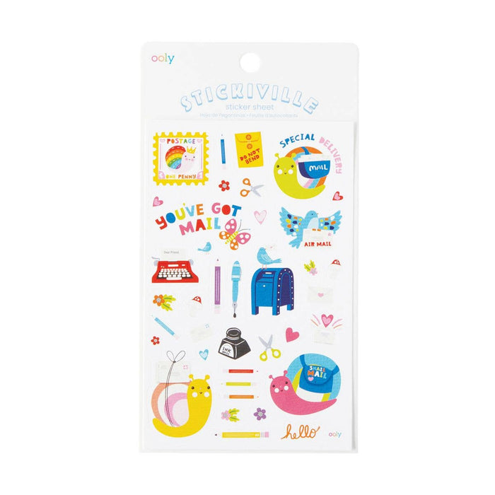 Stickiville Stickers: Snail Mail - Standard (1 Sheet)