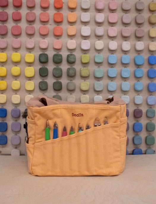 Soolla Studio Bag, Creamsicle - Art Department LLC
