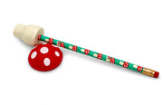 Mushroom Pencils + Sharpener - Art Department LLC