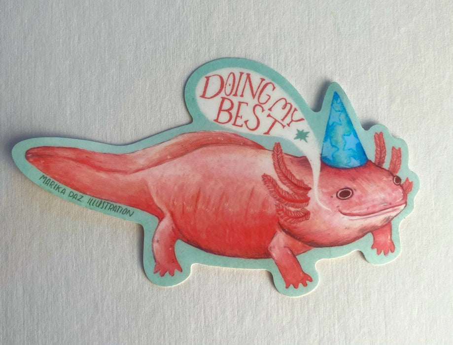 Doing My Best Sticker - Art Department LLC