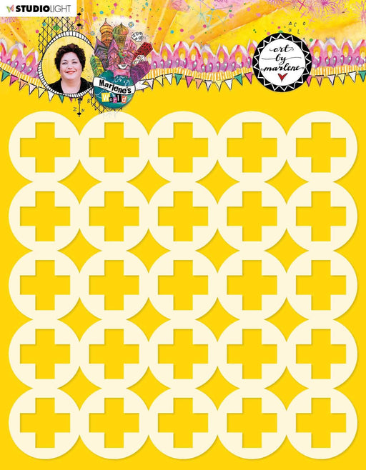Marlene's World nr.20 Stencil - Art Department LLC