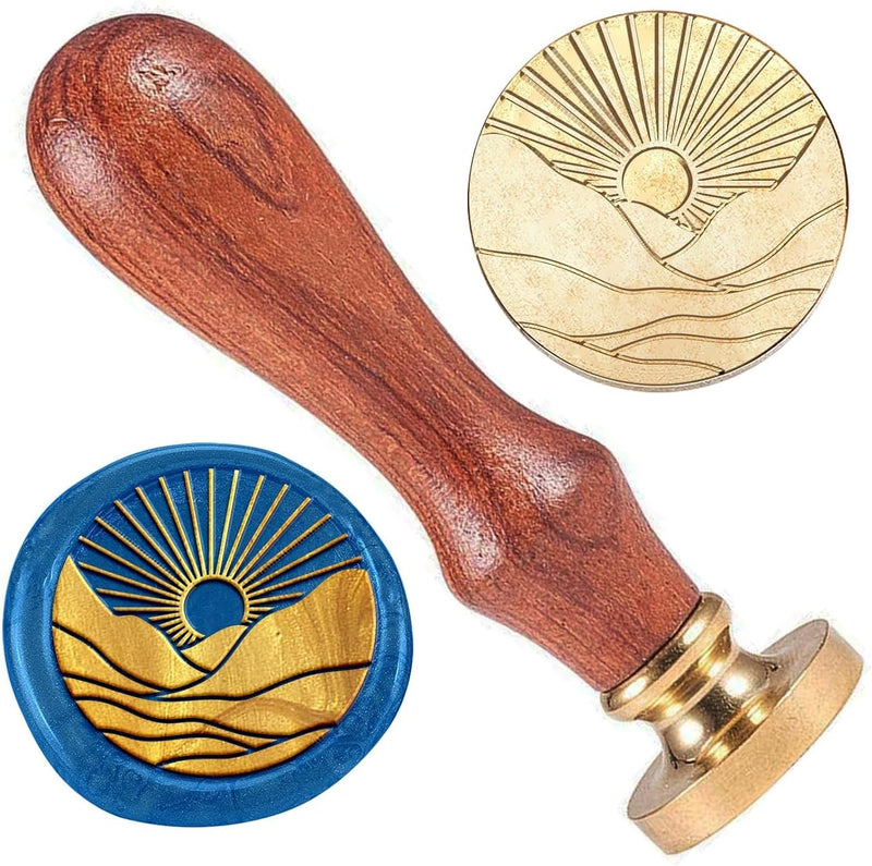 Wax Seal Stamps with Handle - Art Department LLC