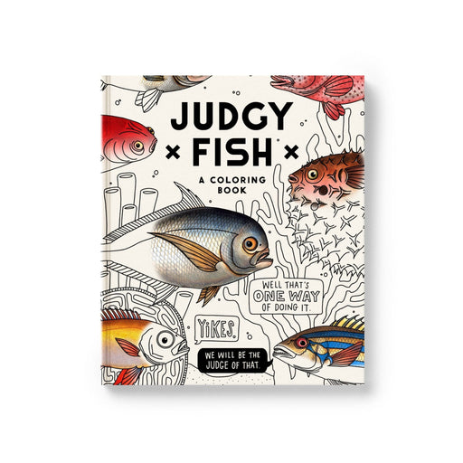 Brass Monkey Judgy Fish Coloring Book - Art Department LLC