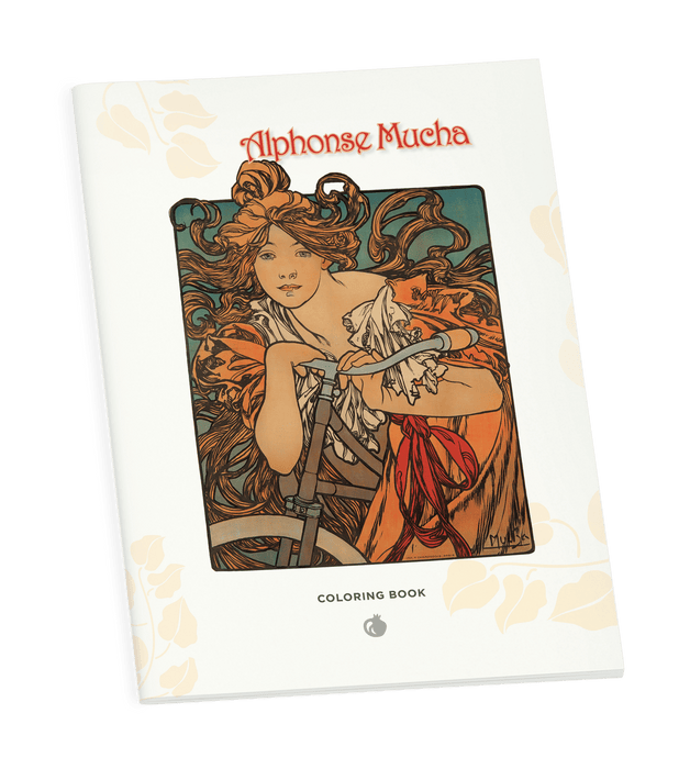 Alphonse Mucha Coloring Book - Art Department LLC