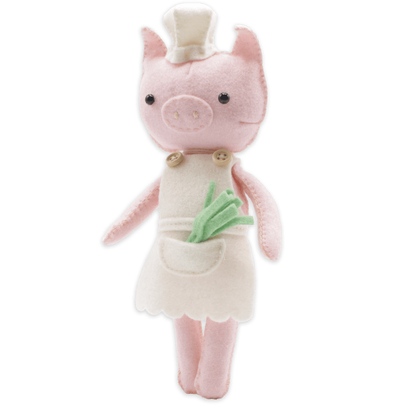 DIY Felt Kit - Suze Pig - Art Department LLC