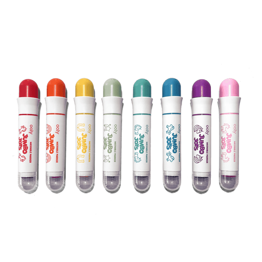 Jumbo Jots Dual Tip Unicorn Markers - Set of 8 - Art Department LLC