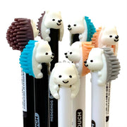 22219 Hedgehog Retractable Gel Pen - Art Department LLC