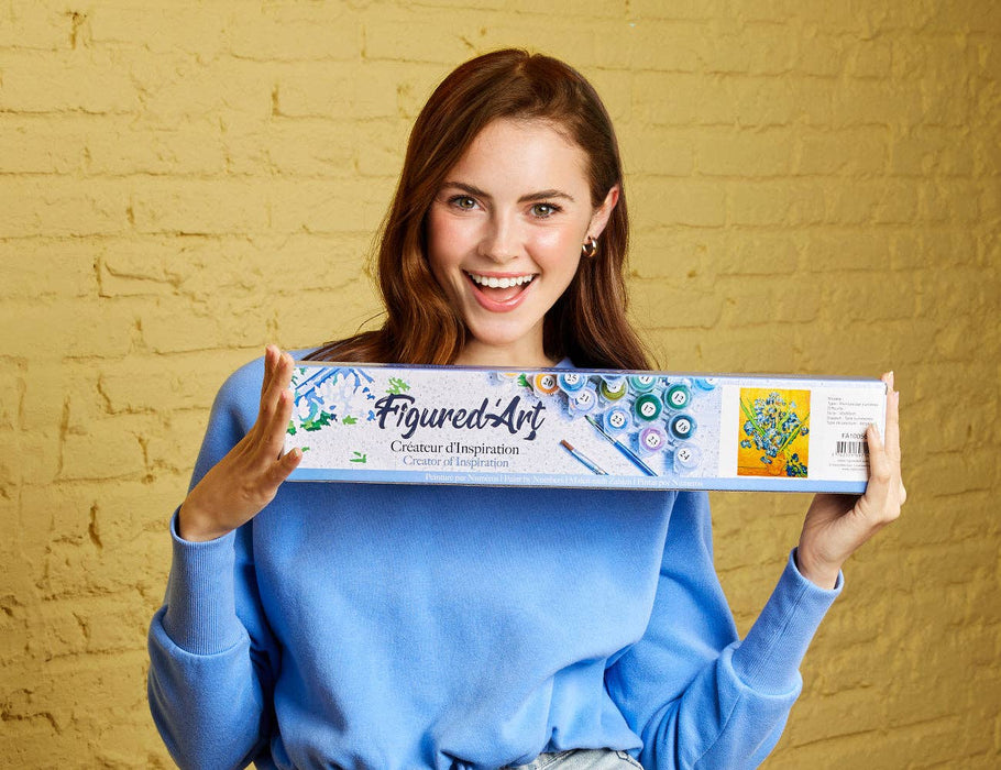 Paint by numbers - Van Gogh Irises - Art Department LLC