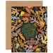 You Are Lovely and Loved Leaf Wreath — Birthday, Thank You, Friendship Card - Art Department LLC