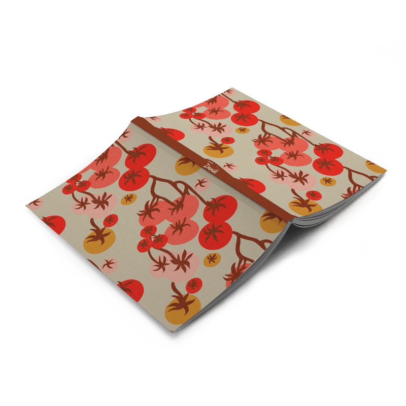 Farmfolk Tomato Classic Layflat Notebook - Art Department LLC