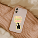 "It’s Too Peopley Outside" Cat Sticker - Art Department LLC