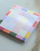 Die - Cut Sticky Notepad | Rainbow Checks - Art Department LLC