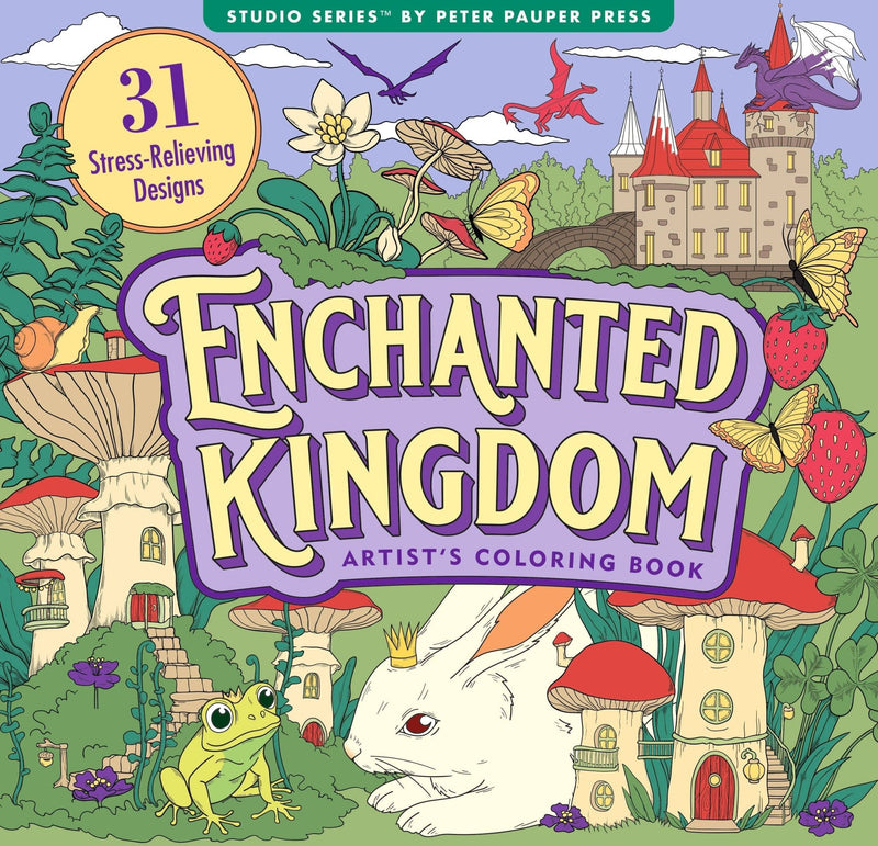 Enchanted Kingdom Adult Coloring Book - Art Department LLC