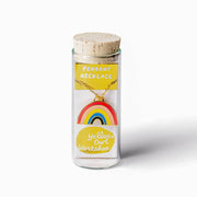 Rainbow Pendant Necklace - Art Department LLC