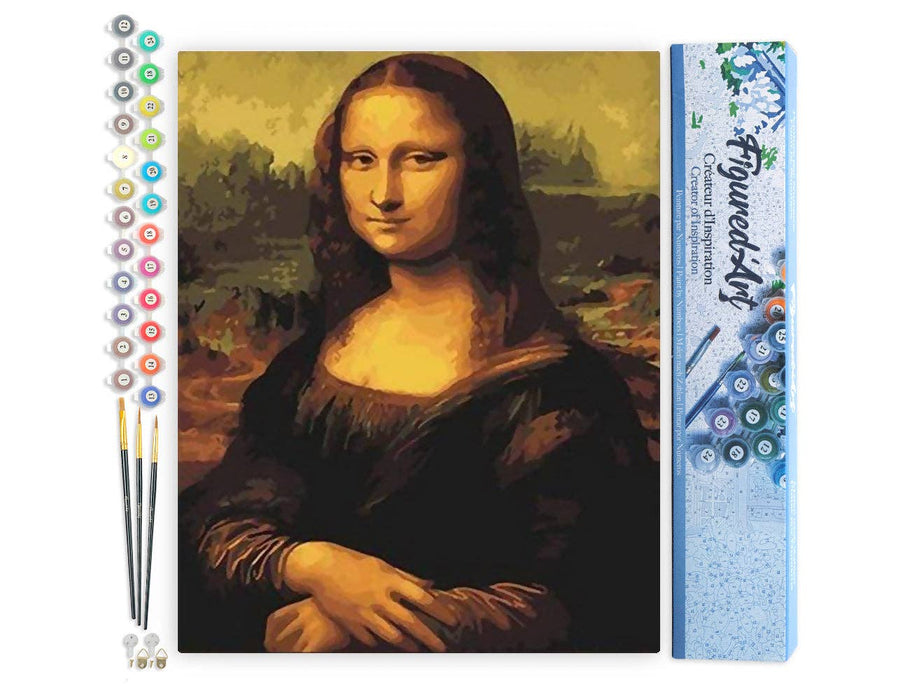 Paint by numbers - Da Vinci Mona Lisa La Joconde - Art Department LLC