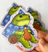 Frog Wizard Sticker - Art Department LLC