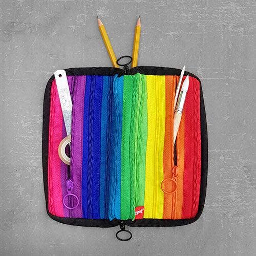 ZIPIT Rainbow Pencil Case - Art Department LLC