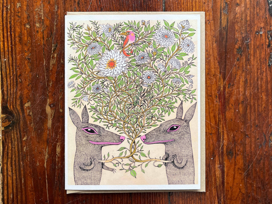 Flowers Note Card 
