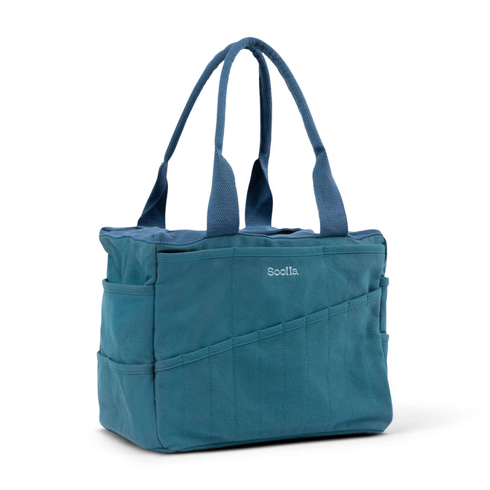 Soolla Studio Artist Bag, Aquamarine, Knitting Tote - Art Department LLC