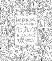 On the Bright Side Coloring Book - Art Department LLC