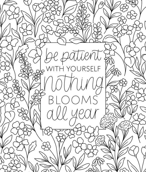On the Bright Side Coloring Book - Art Department LLC