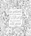 On the Bright Side Coloring Book - Art Department LLC