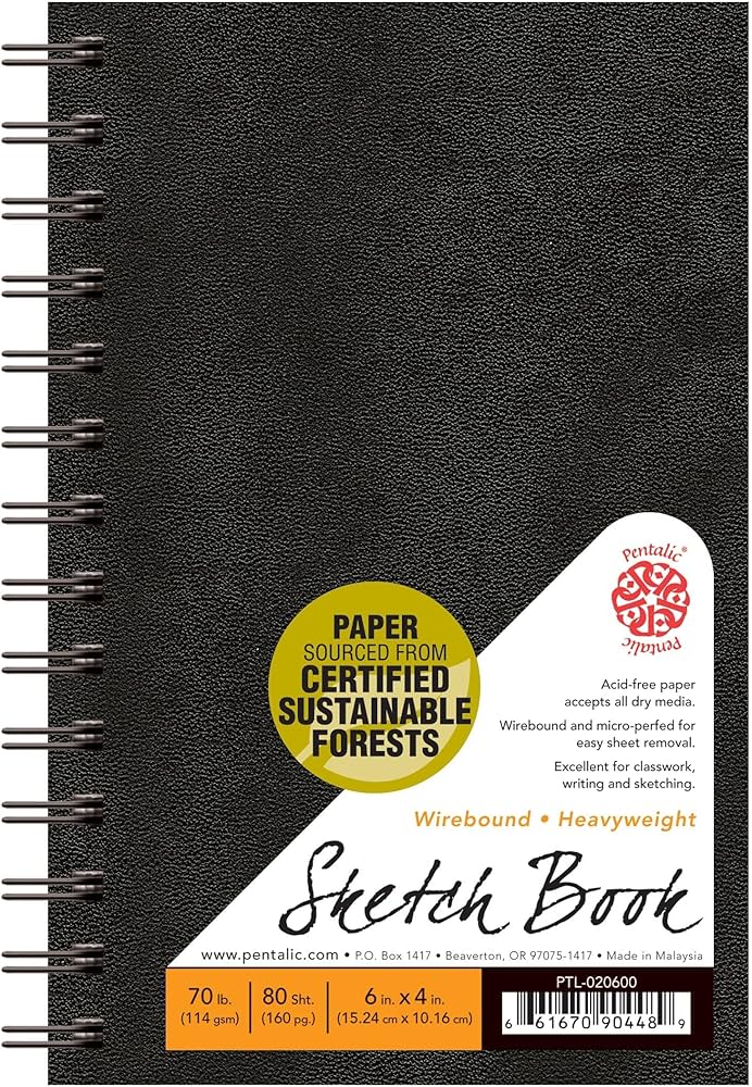 Pentalic Traditional Sketchbook - Art Department LLC